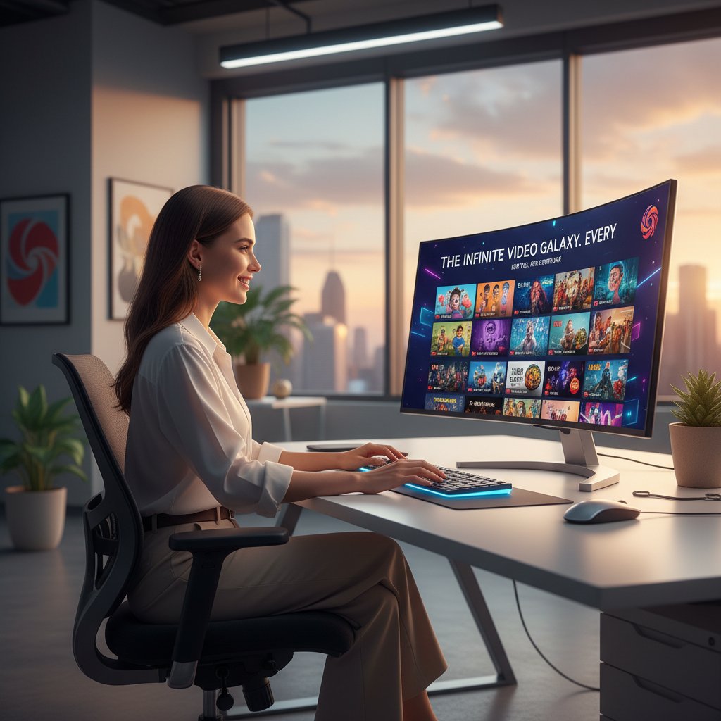 The Infinite Video Galaxy: Where Every Niche Finds Its Home