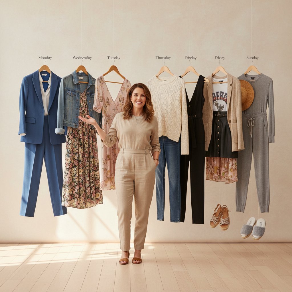 7-Day Outfit Ideas for the Whole Week