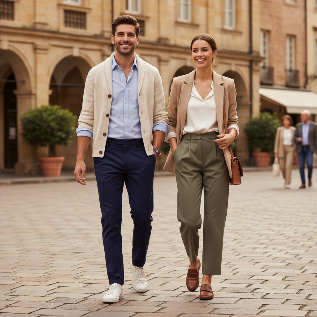 Daily Outfit Guides - Smart Casual Work Outfits for Young Adults