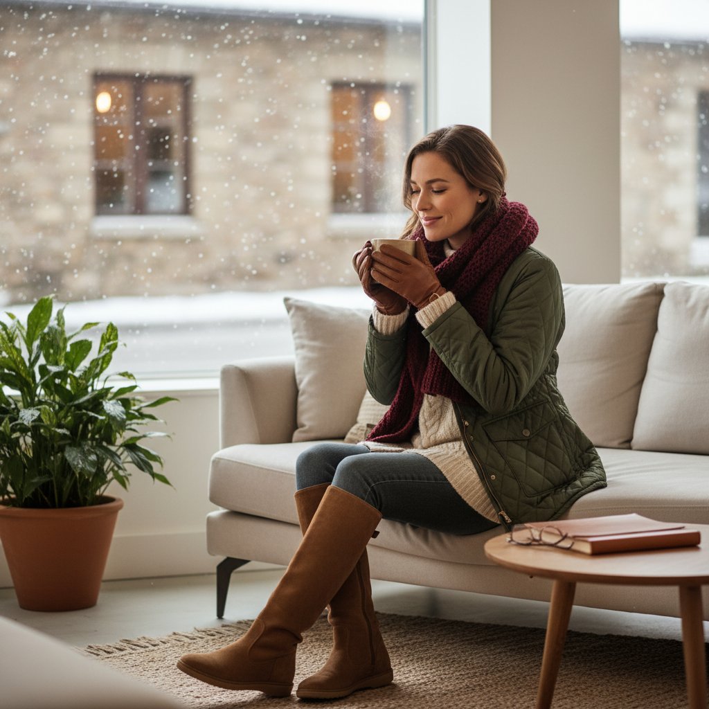 Winter Warmth: Stylishly Bundled Up